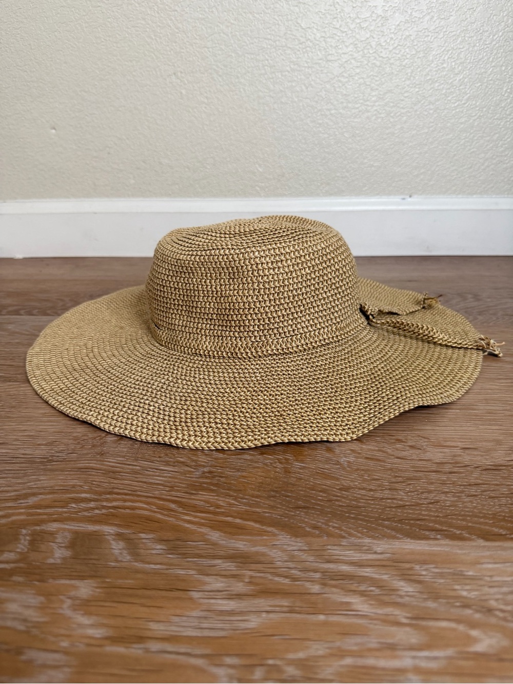 David And Young Packable Floppy Woven Straw Hat, OS